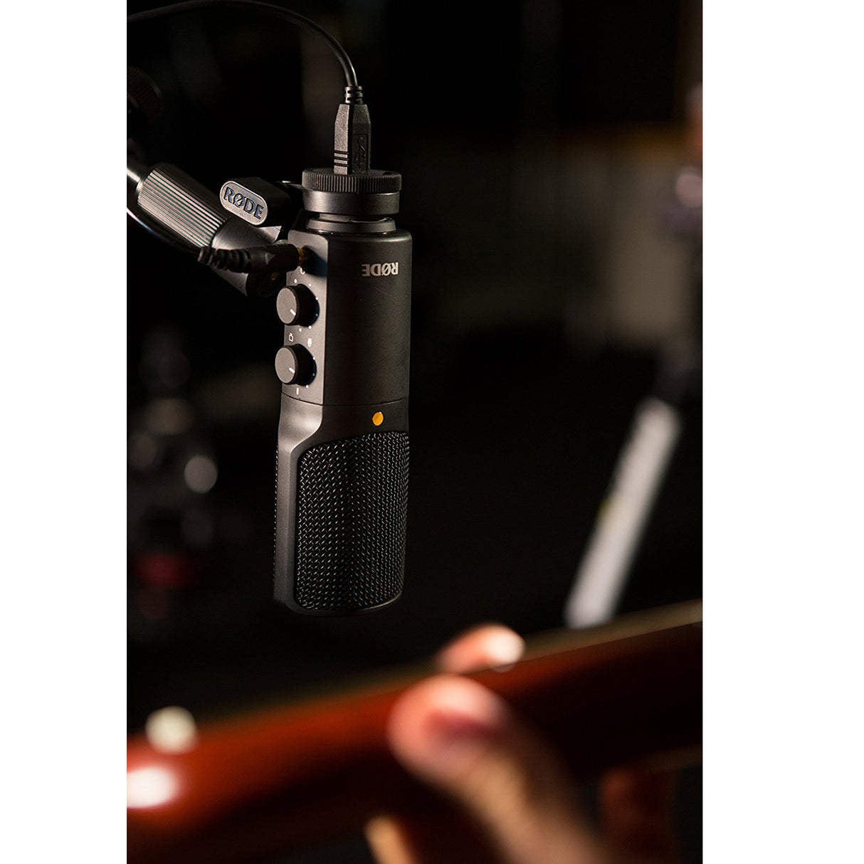 Rode NTUSB USB Condenser Microphone, Black