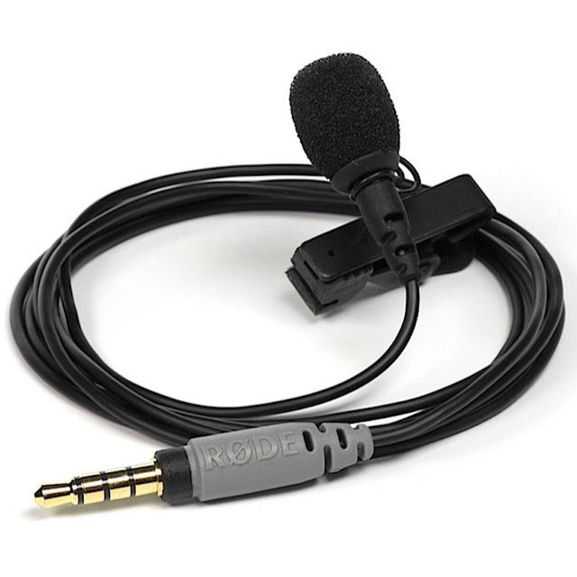 Rode SMARTLAV+ Lavalier Microphone for iPhone and Smartphones, Black