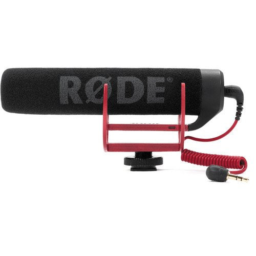 Rode VideoMic GO OnCamera Shotgun Microphone and DeadCat VMP Wind