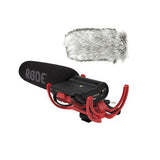 Rode Videomic Shotgun Microphone with Rycote Lyre Mount + Dead Cat