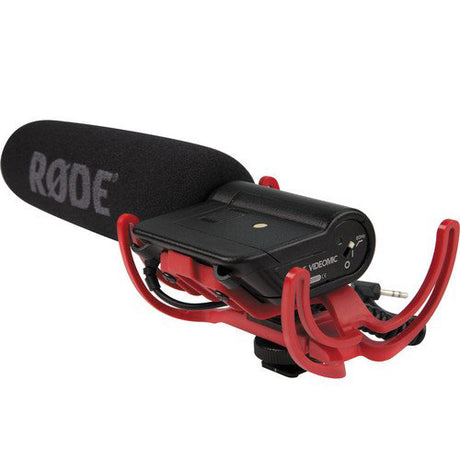 Rode Videomic Shotgun Microphone with Rycote Lyre Mount + Dead Cat