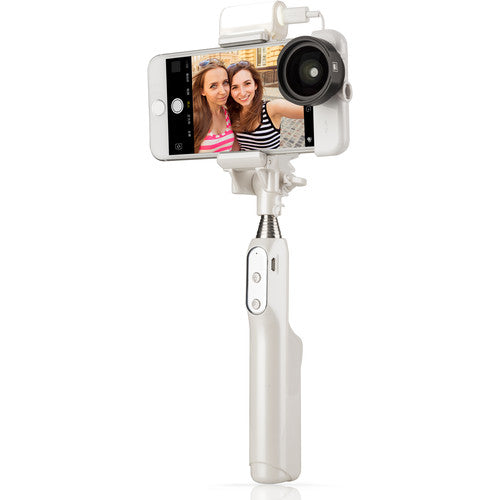 Sirui Smart Selfie Stick with Built-In LED Light White