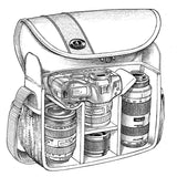 Tamrac 3446 Rally 6 Camera Bag (Black)