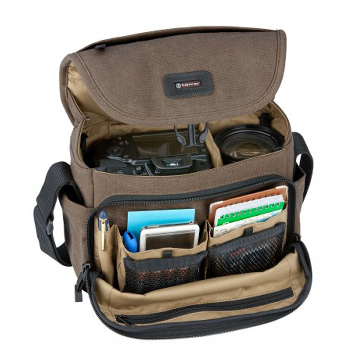 Tamrac Apache 4 Camera/Tablet Bag (Brown)