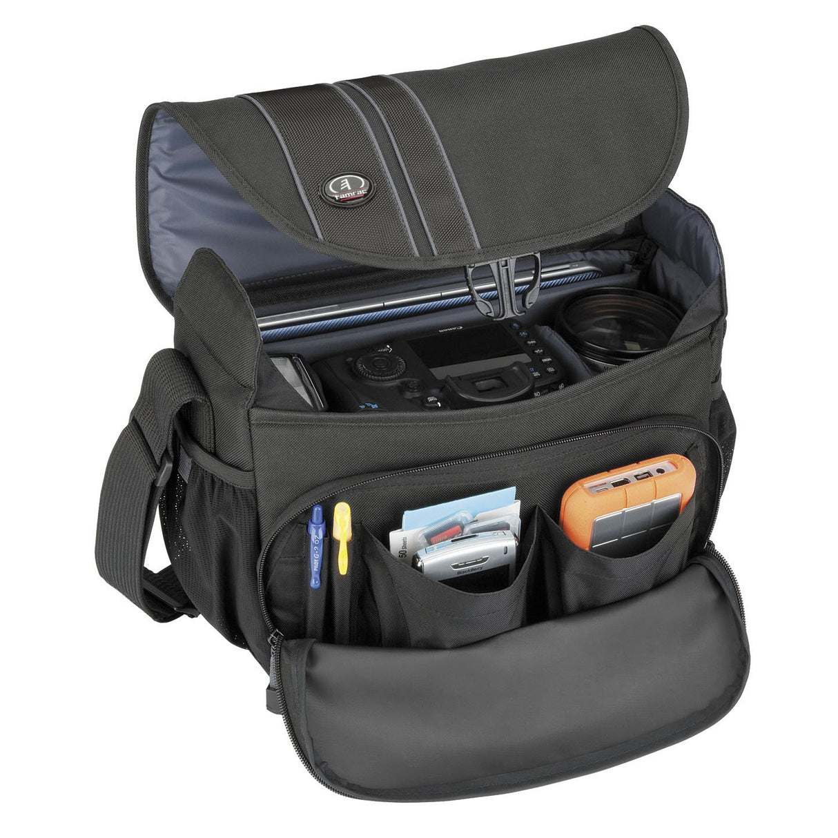 Tamrac 3445 Rally 5 Camera/Netbook/iPad Bag (Black)