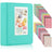 ZENKO 64 Pockets Mini Photo Album for Fujifilm Instax Mini 11 7s 8 8+ 9 25 26 50s 70 90 Instant Camera & Name Card (64 Pockets) Mint green