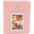 ZENKO 64 Pockets Mini Photo Album for instax mini film Peach pink