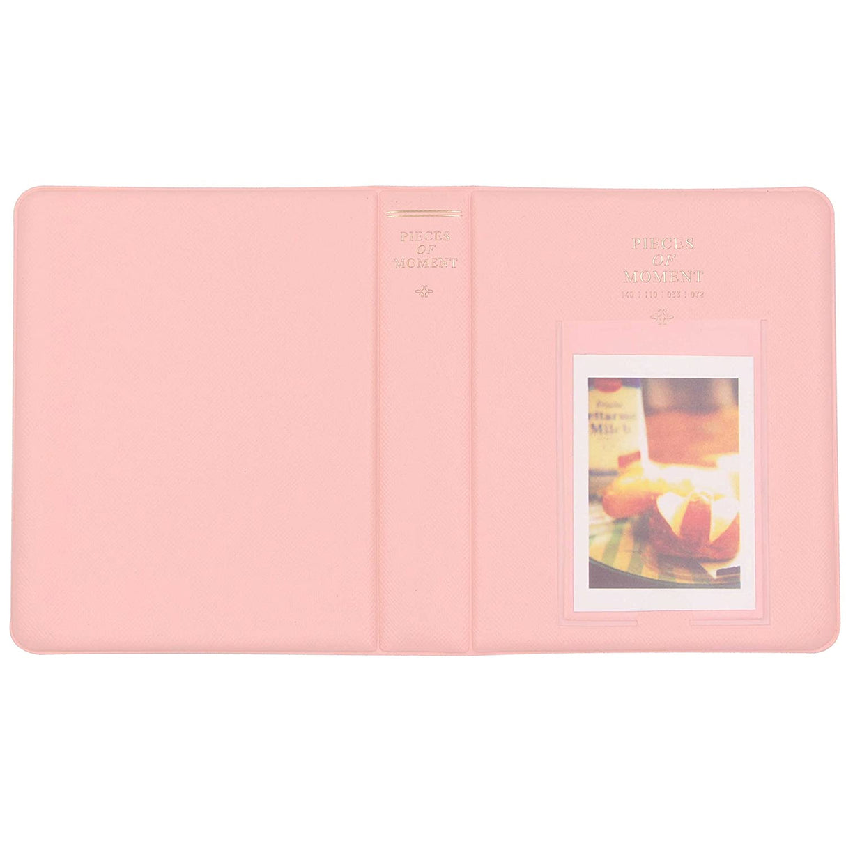 ZENKO 64 Pockets Mini Photo Album for instax mini film Peach pink