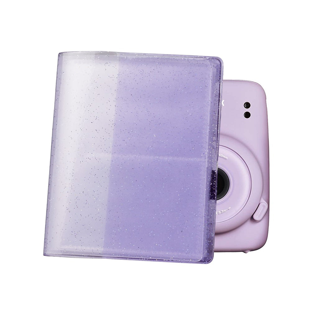 ZENKO 64-Sheets Album For Mini Film (3 inch) lilac purple