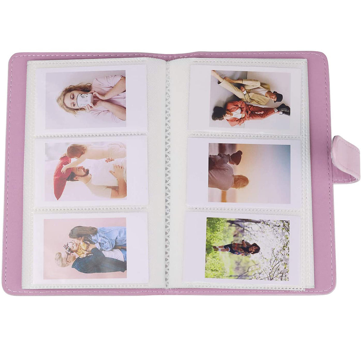ZENKO 96-Sheets Album For Mini Film (3 inch) Blush pink