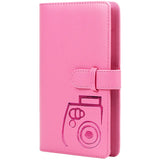 ZENKO 96-Sheets Album For Mini 11 9 7 8 25 50 90 40Film (3 inch) Flamingo pink