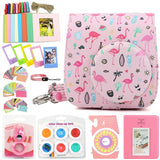 ZENKO for Instax Mini 9 8 Camera Accessories kit Bundle, Includes; Instax Instant Camera Case + Album + Frames & Stickers + Lens Filters + More