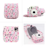 ZENKO MINI 8/8+/9 INSTAX CAMERA POUCH BAG (Watermelon flamingos)