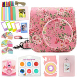 ZENKO for Instax Mini 9 8 Camera Accessories kit Bundle, Includes; Instax Instant Camera Case + Album + Frames & Stickers + Lens Filters + More