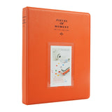 ZENKO INSTAX 128 SHEETS TIME ALBUM ORANGE