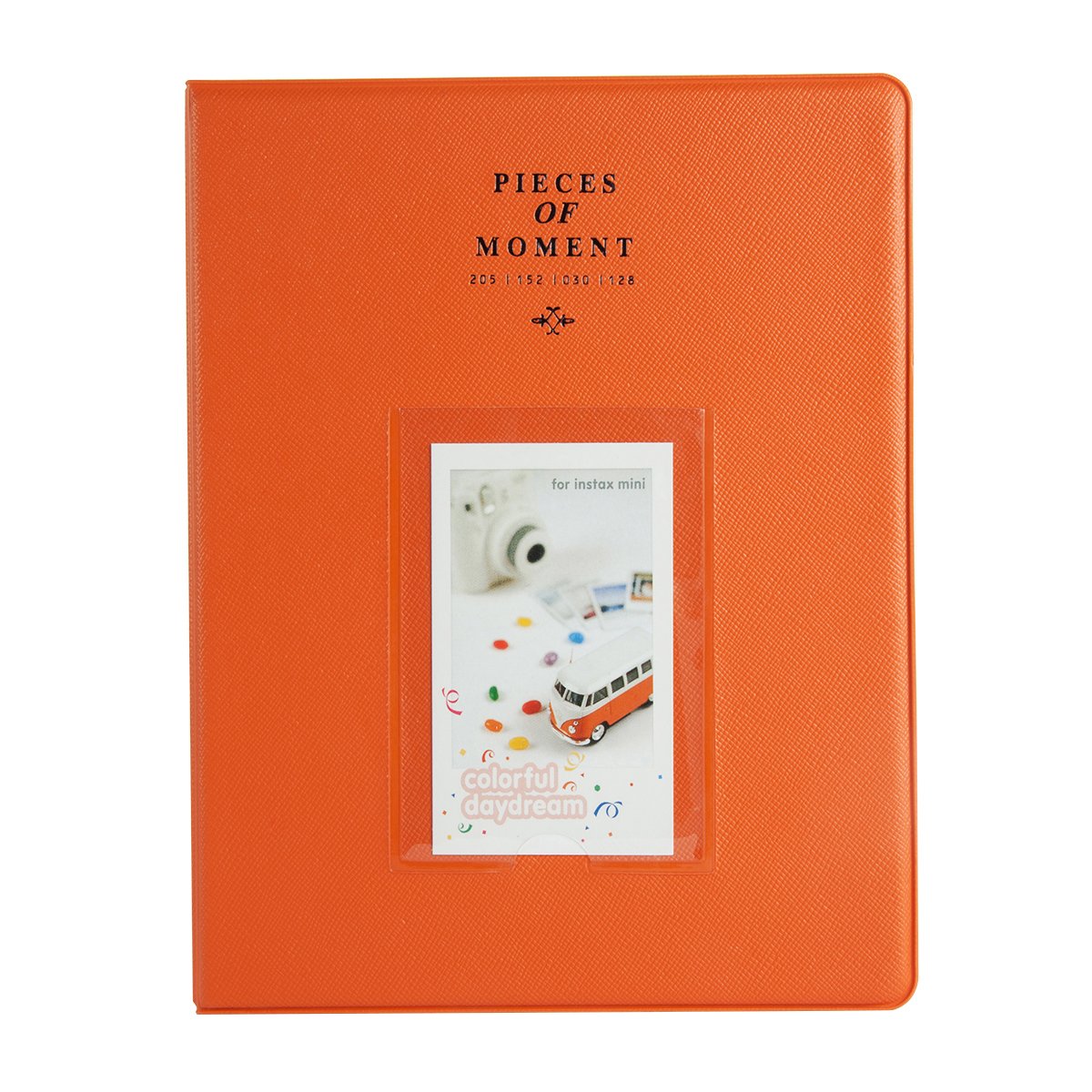 ZENKO INSTAX 128 SHEETS TIME ALBUM ORANGE