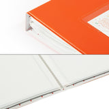 ZENKO INSTAX 128 SHEETS TIME ALBUM ORANGE