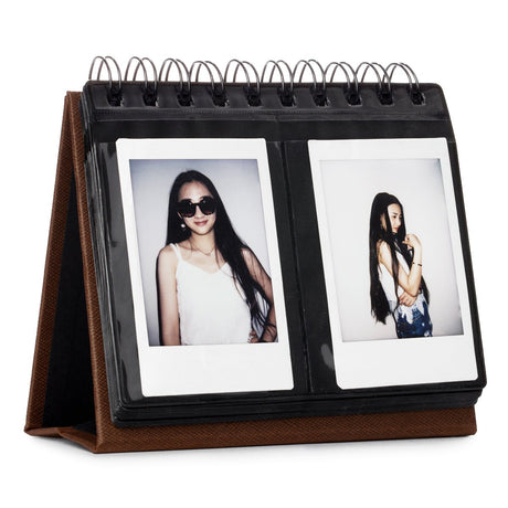 ZENKO INSTAX 68 DESKTOP PHOTO ALBUM COFFEE