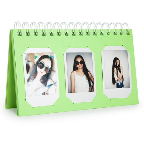 ZENKO INSTAX INSERT PHOTO ALBUM GRASS GREEN