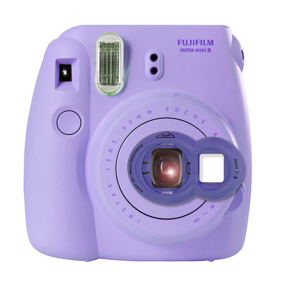 ZENKO INSTAX MINI 8 8+ 9 GENERAL CLOSE UP LENS PURPLE