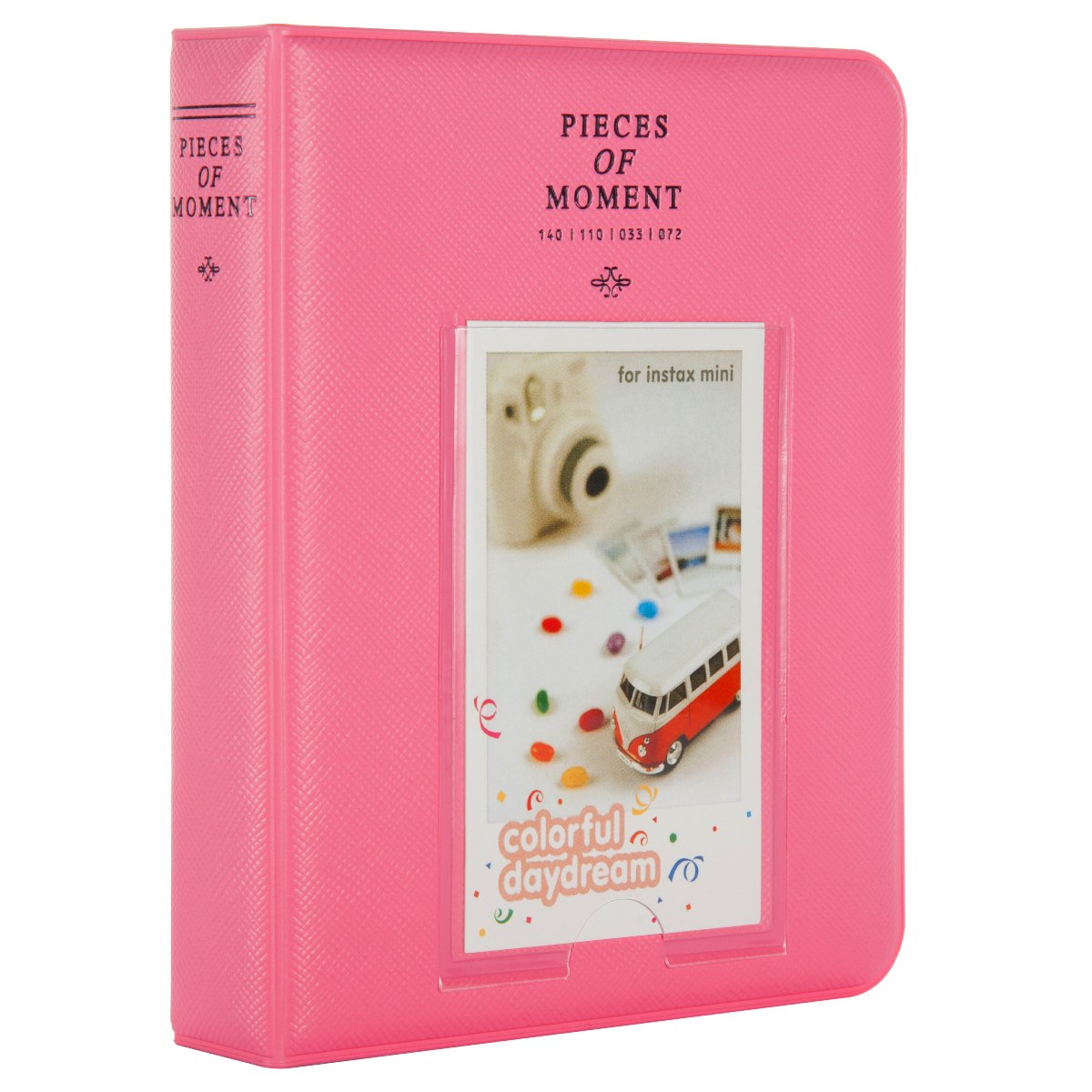 ZENKO INSTAX MINI 64 TIME PHOTO ALBUM FLAMINGO PINK