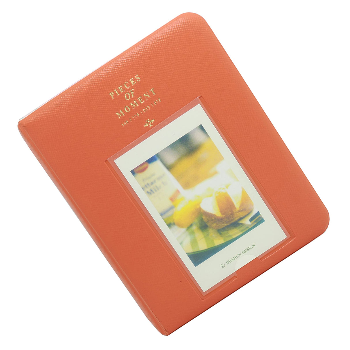 ZENKO INSTAX MINI 64 TIME PHOTO ALBUM ORANGE