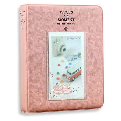 ZENKO INSTAX MINI 64 TIME PHOTO ALBUM BLUSH PINK