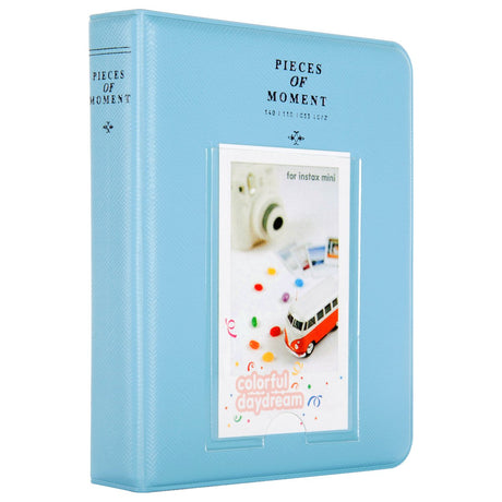 ZENKO INSTAX MINI 64 TIME PHOTO ALBUM SKY BLUE