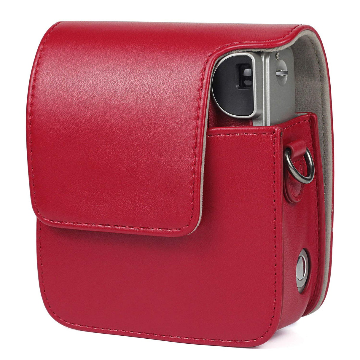 ZENKO Instax Mini 90 Instant Camera PU Case Red