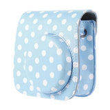 ZENKO MINI 11 INSTAX CAMERA POUCH BAG Dot Blue