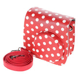 ZENKO MINI 11 INSTAX CAMERA POUCH BAG Dot Red