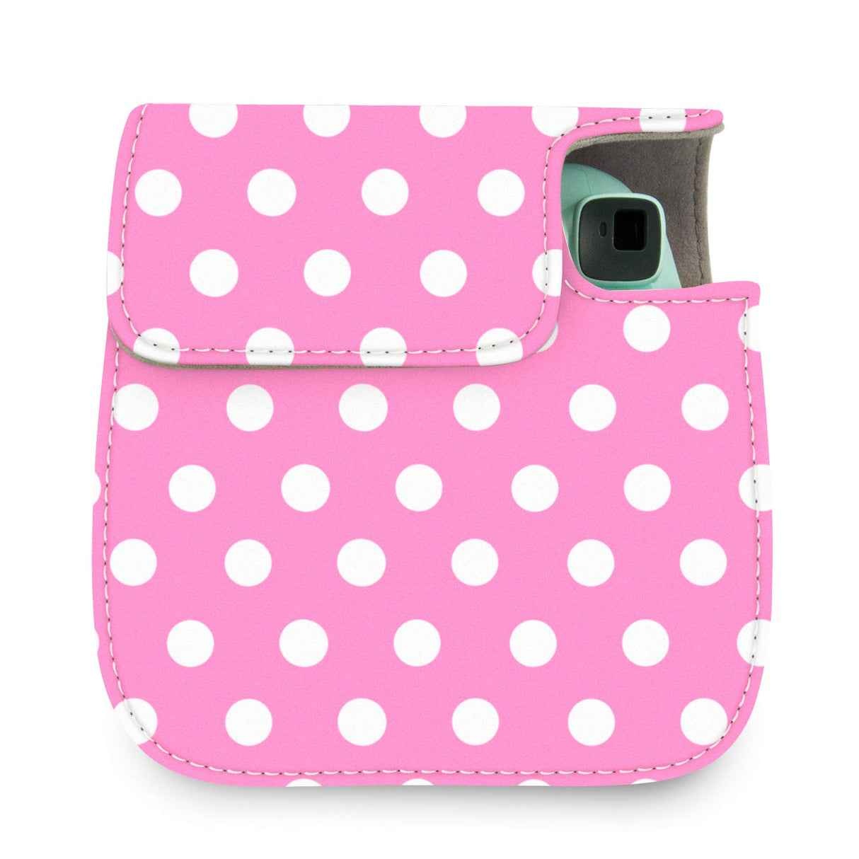 ZENKO MINI 11 INSTAX CAMERA POUCH BAG Dot powder/pink