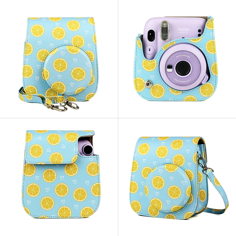 ZENKO MINI 11 INSTAX CAMERA POUCH BAG Lemon