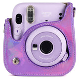 ZENKO MINI 11 INSTAX CAMERA POUCH BAG Holographic Purple