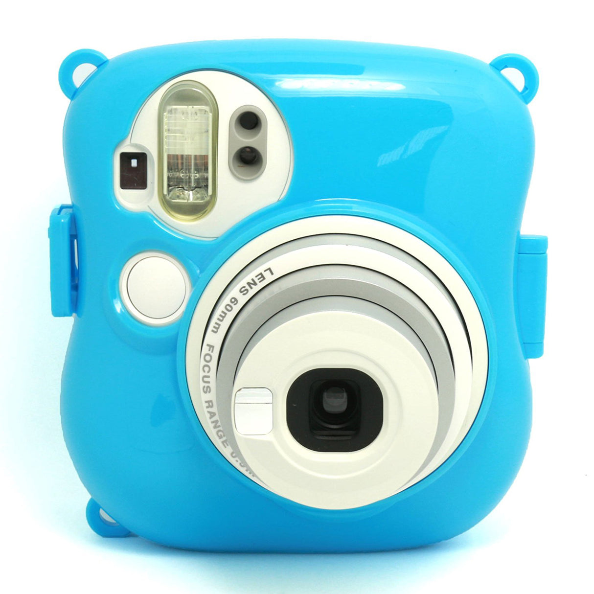 ZENKO MINI 25 INSTAX CAMERA TRANSPARENT PINK POUCH BAG Blue