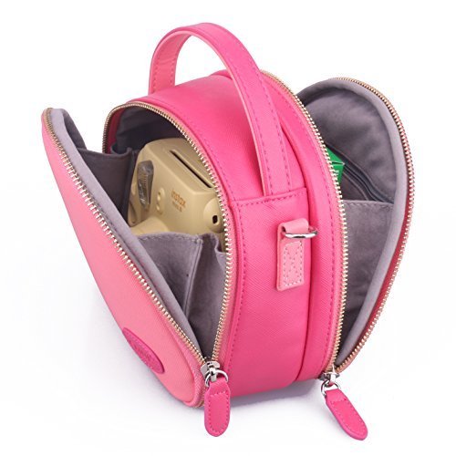 ZENKO MINI 11 9 7 8 25 50 90 40 SQ20 SQ10 INSTAX CAMERA SHELL BAG PINK