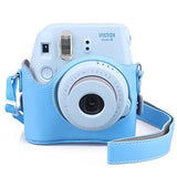 ZENKO MINI 8/8+/9 INSTAX CAMERA 2ND GENERATION POUCH BAG Blue