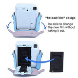 ZENKO MINI 8/8+/9 INSTAX CAMERA 2ND GENERATION POUCH BAG Blue