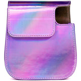 ZENKO MINI 11 8 8+ 9 INSTAX CAMERA POUCH BAG Holographic Purple