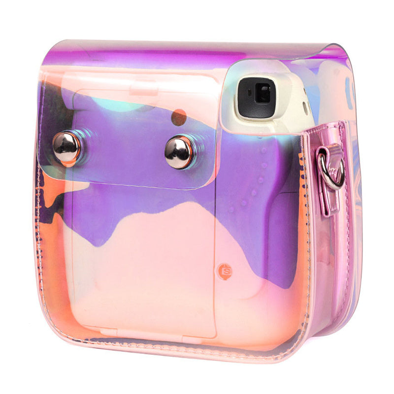 ZENKO MINI 11 8 8+ 9 INSTAX CAMERA POUCH BAG Iridescent Clear