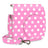 ZENKO MINI 8/8+/9 INSTAX CAMERA POUCH BAG Dot powder/pink