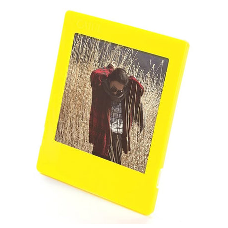ZENKO Plastic Photo frame For Square film Yellow