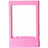 ZENKO Plastic Photo frame for Mini film Pink