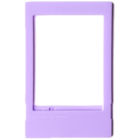 ZENKO Plastic Photo frame for Mini film Purple