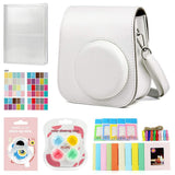 ZENKO Premium Leather Cover Protective Case Camera Bag with Removable Strap Compatible for Instax Mini 11 Instant Camera