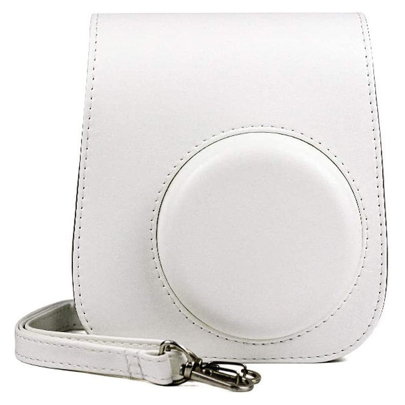 ZENKO Premium Leather Cover Protective Case Camera Bag with Removable Strap, Photo Album Compatible for Instax Mini 11 Instant Camera