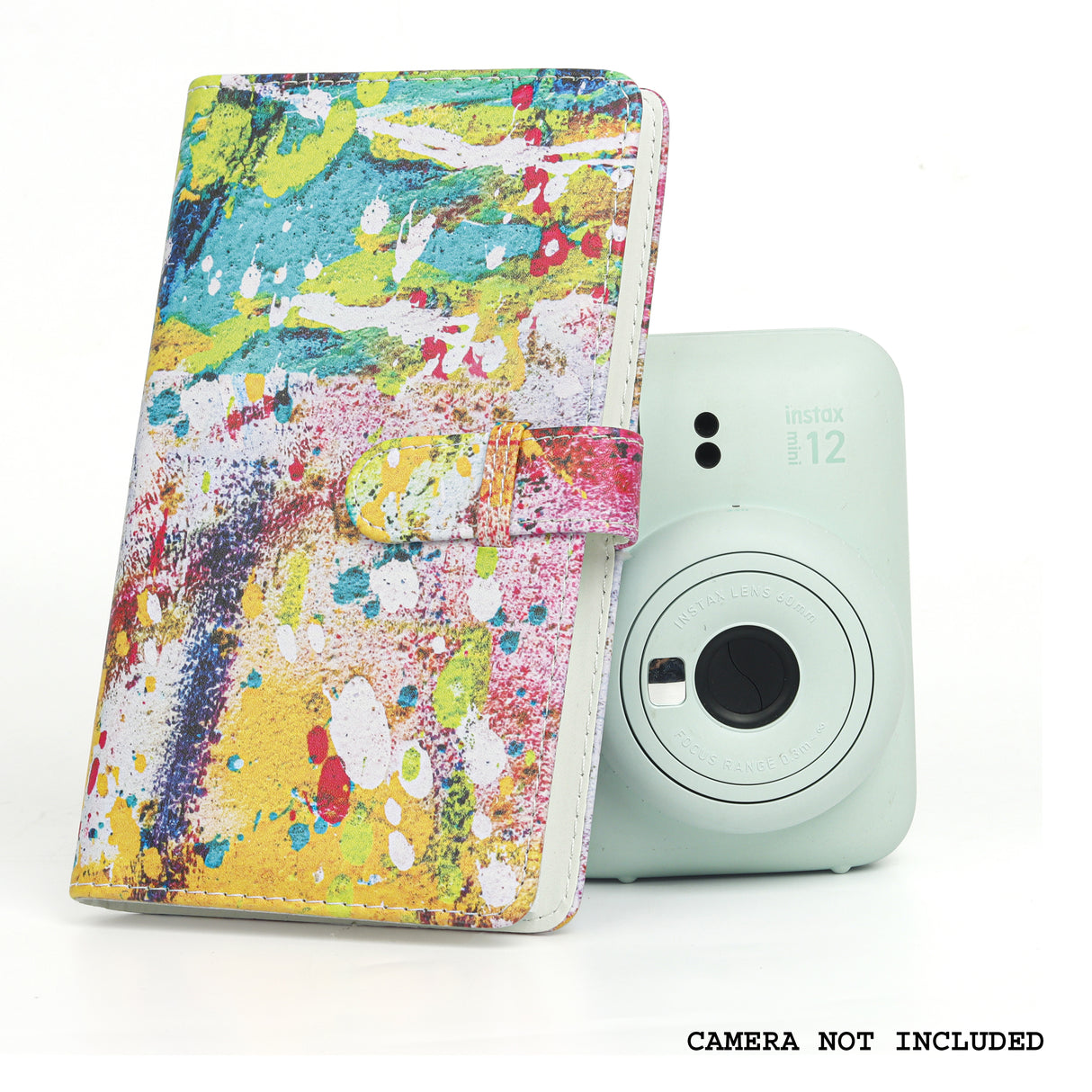 ZIKKON 108-Sheets Album For Fujifilm Instax Mini Film (3 inch) Abstract Oil Painting