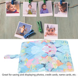 ZIKKON 108-Sheets Album For Fujifilm Instax Mini Film (3 inch) Petals Oil Painting