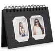 ZIKKON 40 Sheets Desk Album For Square Film Black