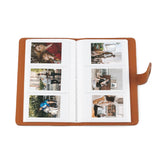 ZIKKON 80 Sheets Album For Square Film Color Brown